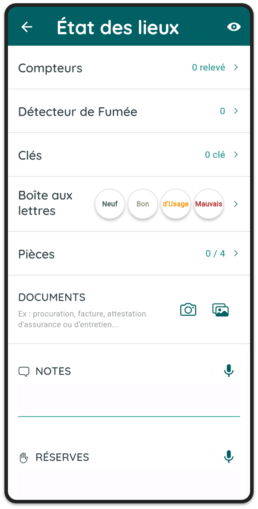 Interface intuitive de l'application EDOUARD